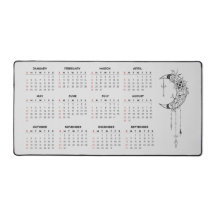 Alfombrilla de escritorio Calendario 2026 - Luna C