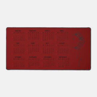 Alfombrilla de escritorio Calendario 2026 - Luna C