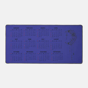 Alfombrilla de escritorio Calendario 2026 - Luna C