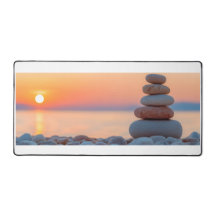 Alfombrilla de escritorio con amanecer