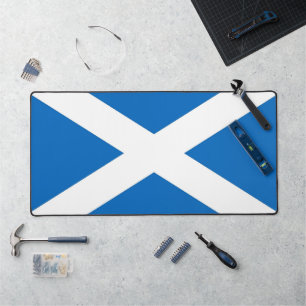 Alfombrilla de escritorio con bandera de Escocia,