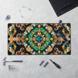 Alfombrilla de escritorio con colores de Brasil