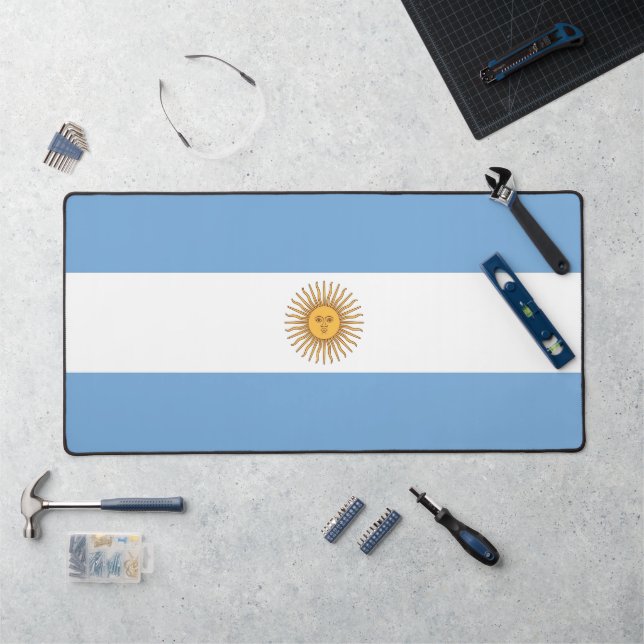 Alfombrilla de escritorio con la bandera de Argent (Puesto de trabajo)