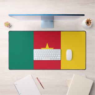 Alfombrilla de escritorio con la bandera de Camerú