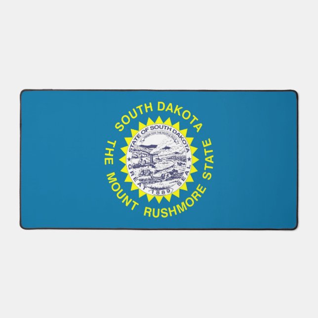 Alfombrilla de escritorio con la bandera de Dakota (Anverso)