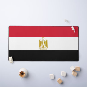 Alfombrilla de escritorio con la bandera de Egipto