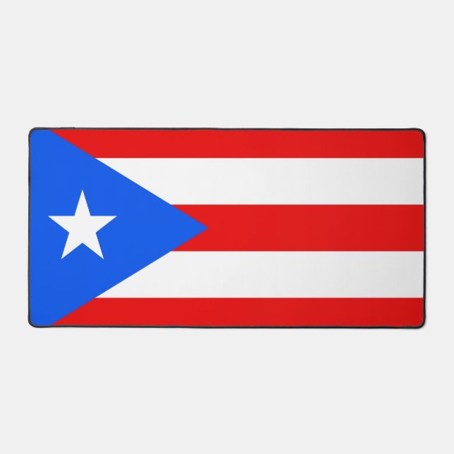 Alfombrilla de escritorio con la bandera de Puerto (Anverso)