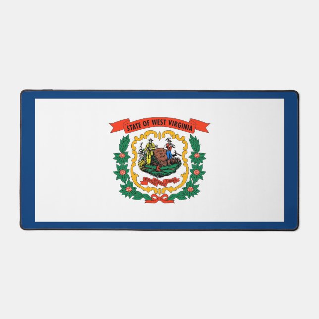 Alfombrilla de escritorio con la bandera del estad (Anverso)