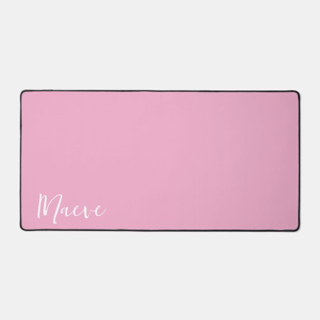 Alfombrilla de escritorio con nombre personalizado (Anverso)