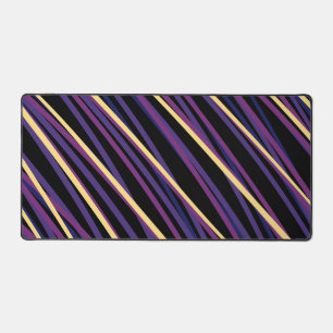 Alfombrilla de escritorio con ondas diagonales abs