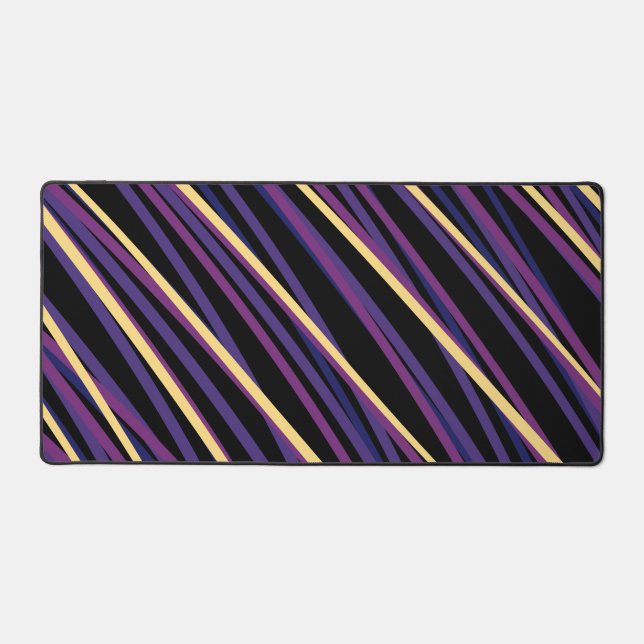 Alfombrilla de escritorio con ondas diagonales abs (Anverso)