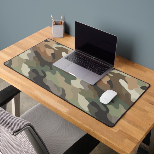 Alfombrilla de escritorio con patrón de camuflaje  (Oficina 2)