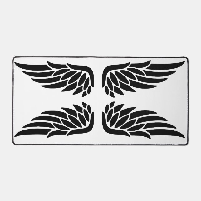 Alfombrilla de escritorio con tema de ala de águil (Anverso)