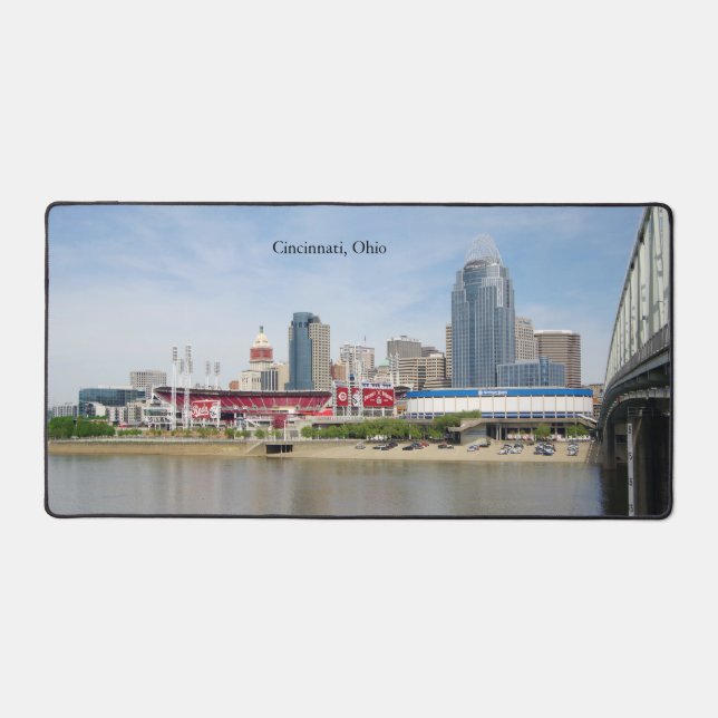 Alfombrilla de escritorio de Cincinnati, Ohio (Anverso)