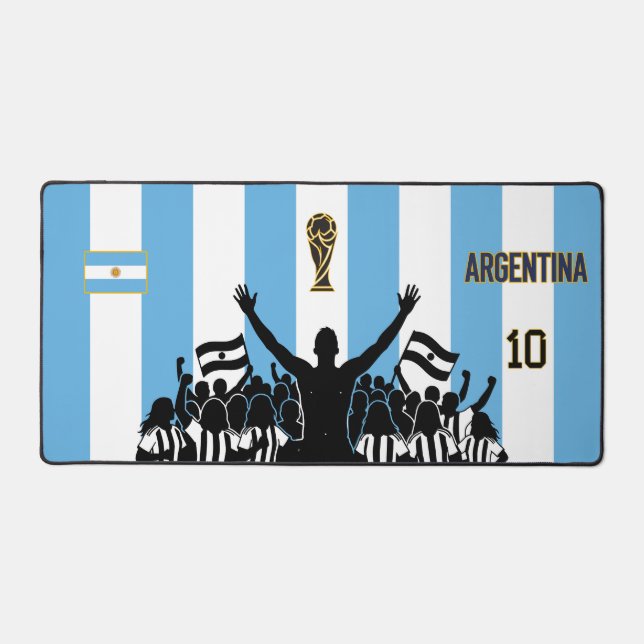 Alfombrilla de escritorio de la selección argentin (Anverso)