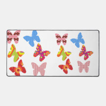 Alfombrilla de escritorio de mariposa