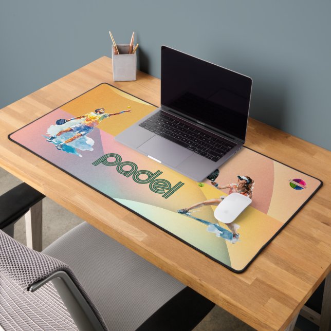 Alfombrilla de escritorio de pádel: Colección de e (Oficina 2)
