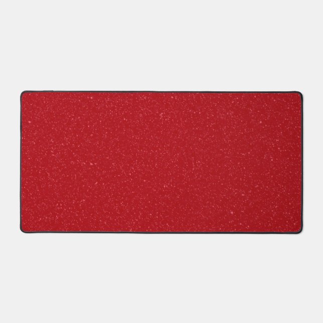 Alfombrilla de escritorio de ruido rojo personaliz (Anverso)