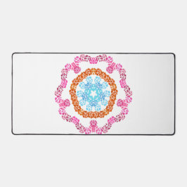 Alfombrilla de escritorio floral