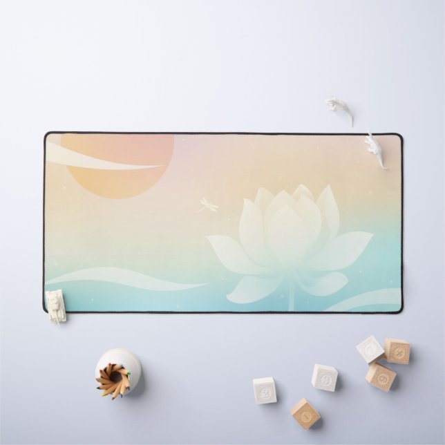 Alfombrilla de escritorio Lotus Calm (Mesa para niños)
