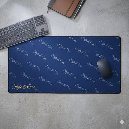 Alfombrilla de escritorio navy moderna Accesorio d