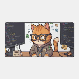 Alfombrilla de escritorio para gato real | Alfombr