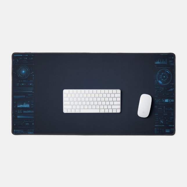Alfombrilla de escritorio para juegos con esquema  (Teclado y ratón)