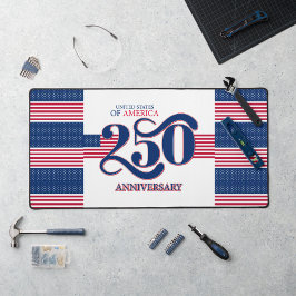 Alfombrilla de escritorio patriótica USA 250