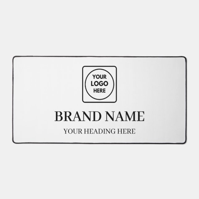 Alfombrilla de escritorio personalizada con logoti (Anverso)