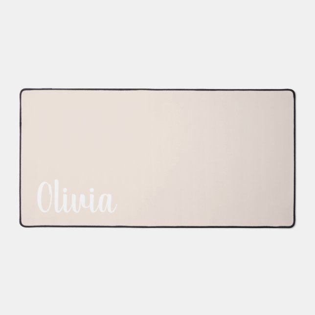 Alfombrilla de escritorio personalizada con nombre (Anverso)