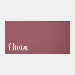 Alfombrilla de escritorio personalizada con nombre