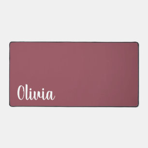 Alfombrilla de escritorio personalizada con nombre