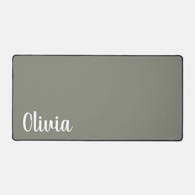 Alfombrilla de escritorio personalizada con nombre (Anverso)