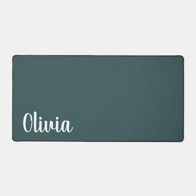 Alfombrilla de escritorio personalizada con nombre (Anverso)