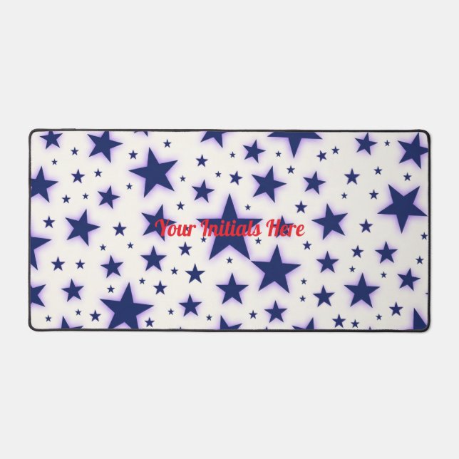 Alfombrilla de escritorio personalizada de noche e (Anverso)