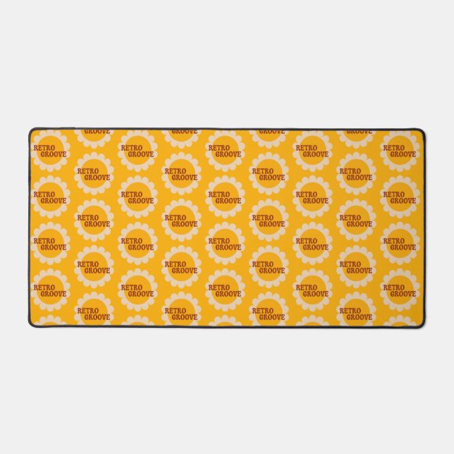 Alfombrilla de escritorio Retro Groove (Anverso)