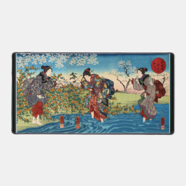 Alfombrilla de escritorio Tres damas japonesas cru
