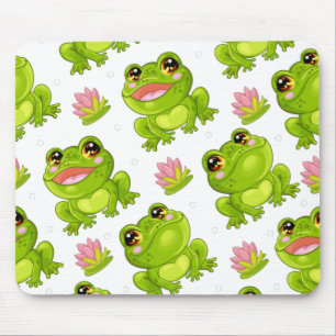 Alfombrilla De Ratón С ute ranas personalizados