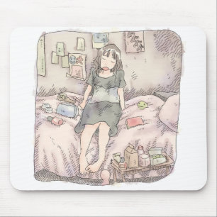 Alfombrilla De Ratón さ む な さ・ じ 寝・・・・・・・・・・・・・・・・ ・・・ ・ `・・ sni・・・・・・・・