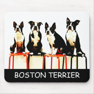 ALFOMBRILLA DE RATÓN マウス (3), BOSTON TERRIER