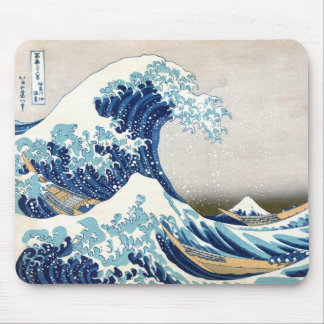 Alfombrilla De Ratón 北 斎 Gran Ola De Kanagawa Hokusai Bella Artes