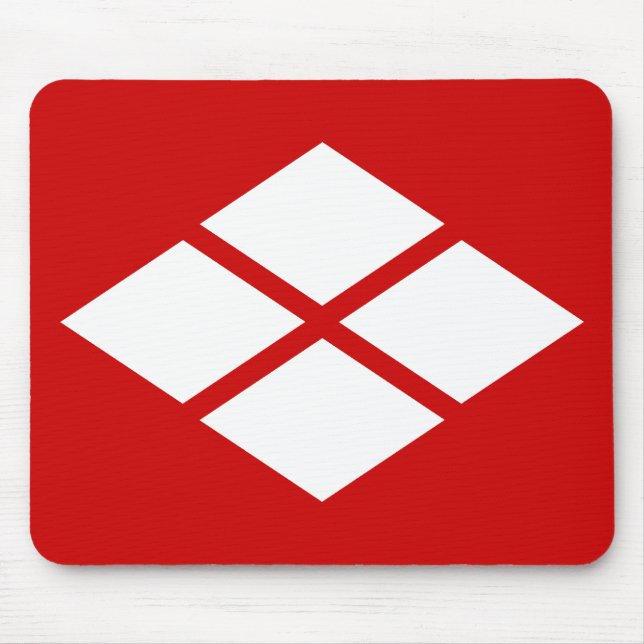 Alfombrilla De Ratón 武 田 信 玄 紋, Takeda Shingen KAMON, centro familiar j (Frente)