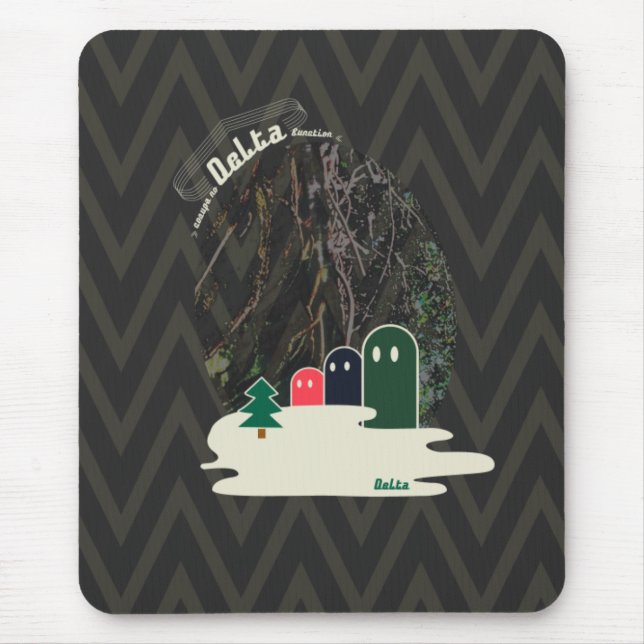 Alfombrilla De Ratón 湖の不思議な生き物Delta01typeAマウスパッド (Frente)