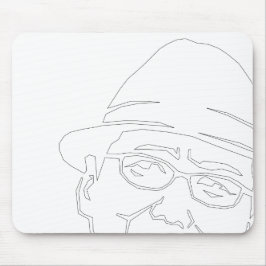 ALFOMBRILLA DE RATÓN 顔 黒 ラ ン