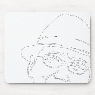 ALFOMBRILLA DE RATÓN 顔 黒 ラ ン