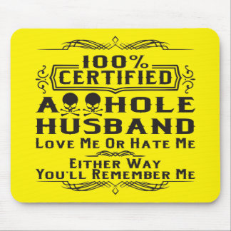 Alfombrilla De Ratón !00% certificado de esposo de agujero A #USAPatrio
