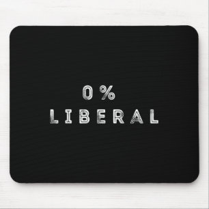 Alfombrilla De Ratón 0 % Liberal Republicano Conservador Republicano Pa