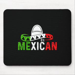 Alfombrilla De Ratón 0% mexicano Cinco De Mayo Fiesta Sombrero Funny 0%