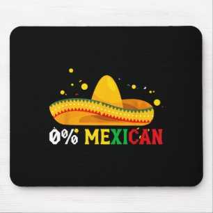 Alfombrilla De Ratón 0% mexicano divertido cinco de mayo fiesta sombrer