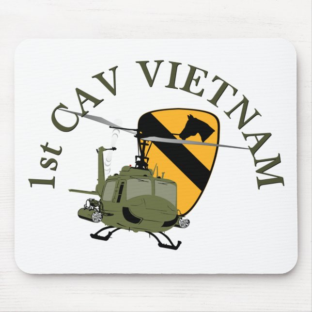 Alfombrilla De Ratón 1ª Cav Vietnam (Frente)